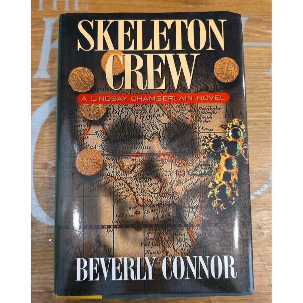 Signer Beverly Connor SKELETON‎ CREW Hardcover 1999 1st Edition